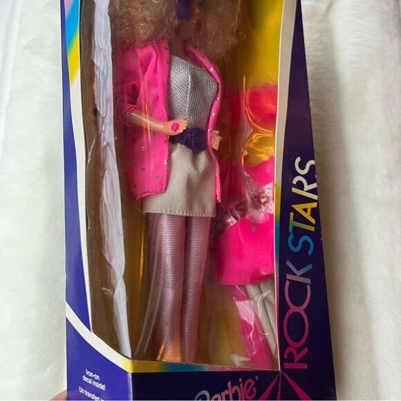 Rare 1985 BARBIE Rockstar Vintage from Europe NIB (box imperfect) - Picture 9 of 16